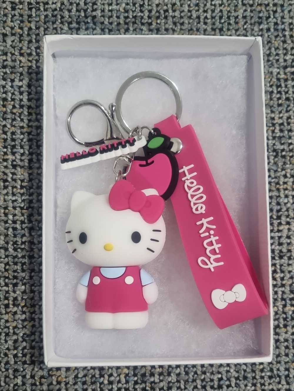 SANRIO Hello Kitty or Kuromi Keychain Pick One - Picture 2 of 11